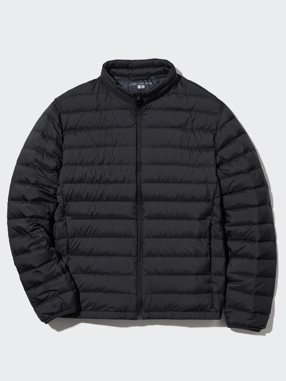 Uniqlo Ultra Light Down Jacket Narrow Quilt Black Packable Minimalist X-Large